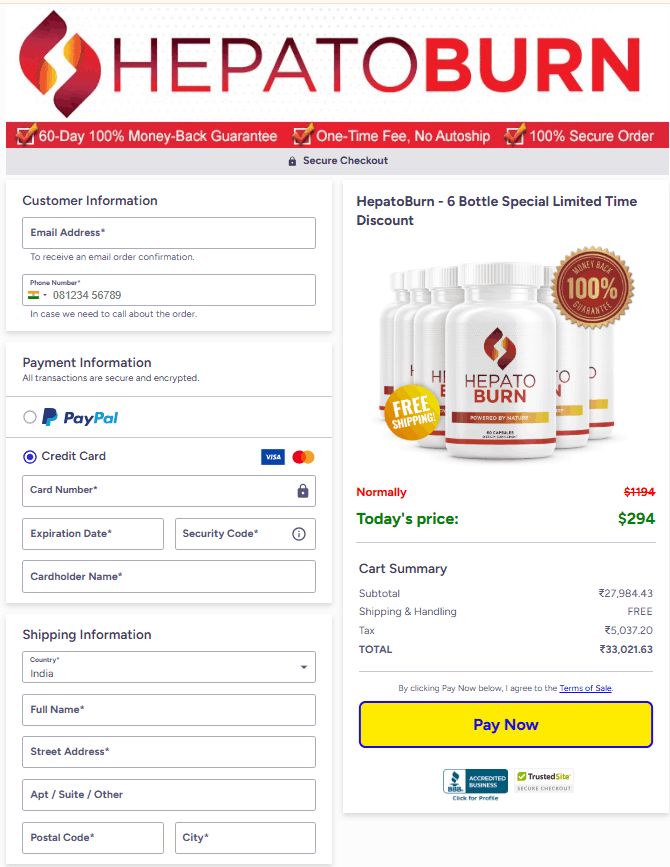 Hepatoburn